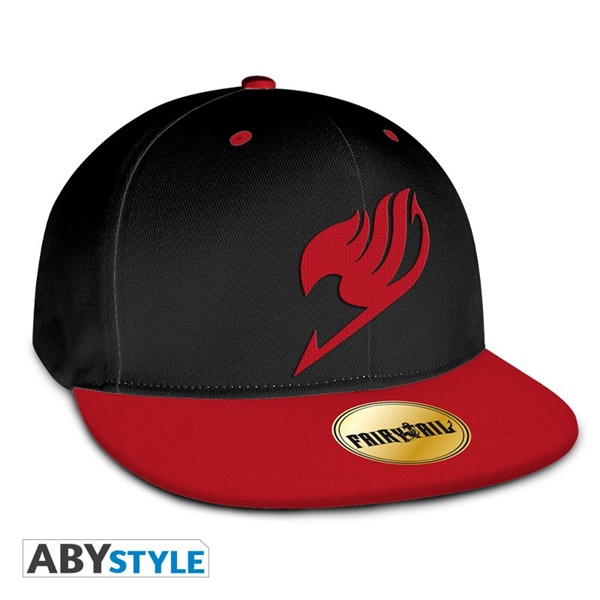 Fairy Tail - Black & Red - Snapback Cap/Kasket
