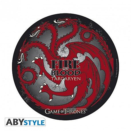 Game of Thrones - Targaryen Mousepad/musemåtte