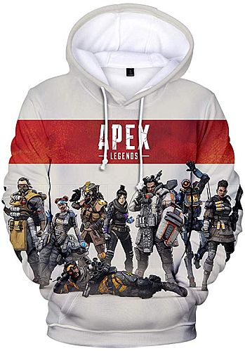 Apex Legends - Hoodie: Red Team - Size: XX Small (XXS)
