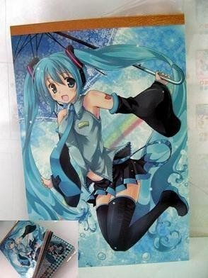 Vocaloid - Hatsune Miku - Notesbog