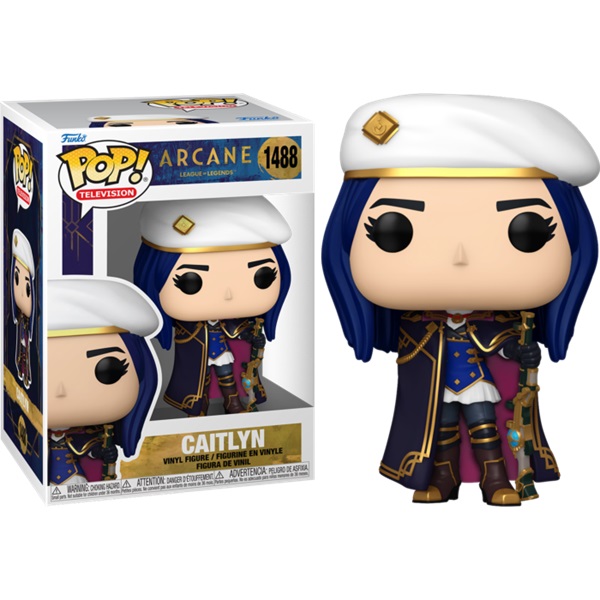 Funko Pop: Arcane League of Legends - Caitlyn #1488 - Animation Vinyl Figure 9cm