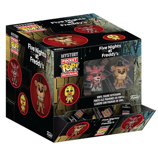 Funko Pocket Pop: Five Nights at Freddy's: Help Wanted - Blindbox Keychain 10cm (1 Random)