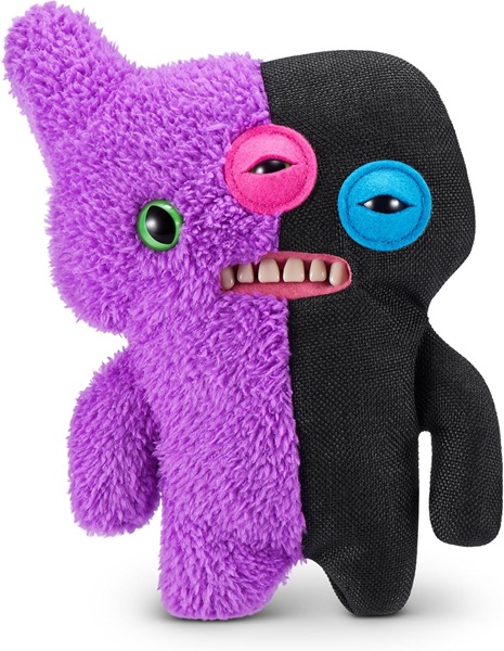 Fuggler: Misfit Monsters - Reeko & Annoyed Alien - Purple & Black - Plush Figure 23cm