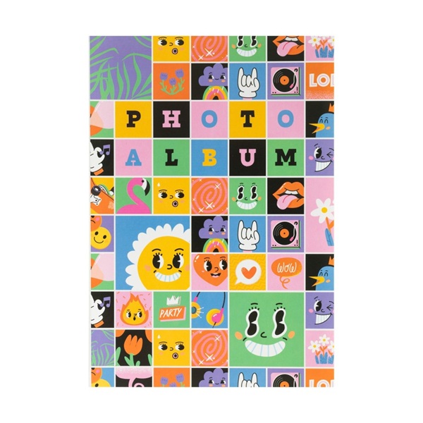 Funky Friends - Soft Photo Album 10x15cm (36 Pockets)