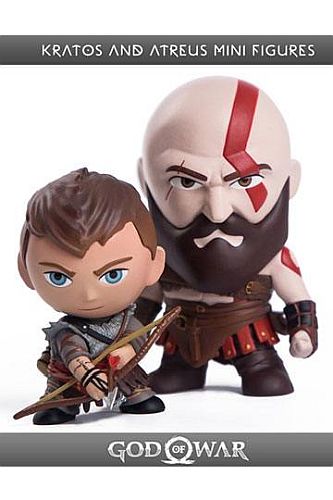 God of War - PVC Mini Figures 2-Pack - Kratos & Atreus 7 - 9cm
