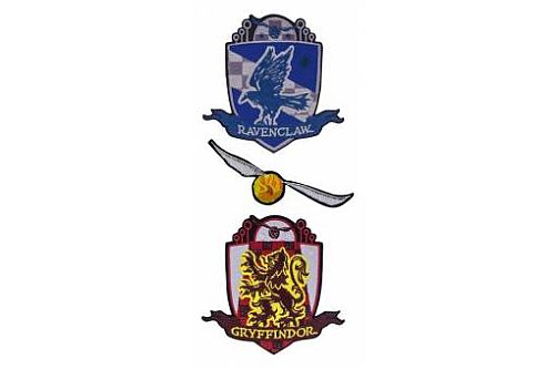 Harry potter - Golden Snitch Deluxe - 3-pack Patches