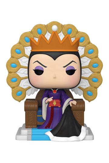 Funko pop: Disney - Evil Queen on Throne - Deluxe Villains Vinyl Figure 9cm