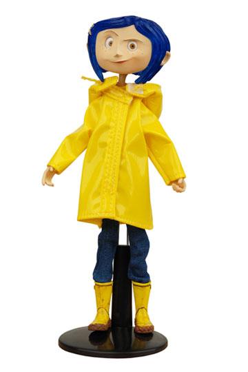 Coraline - Bendy Doll Raincoats & Boots - 18cm