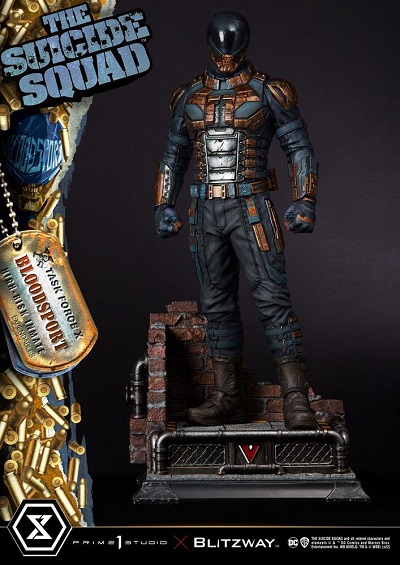 DC Comics: The Suicide Squad - 1/3 Bloodsport (Bonus Version) - Statue 71cm