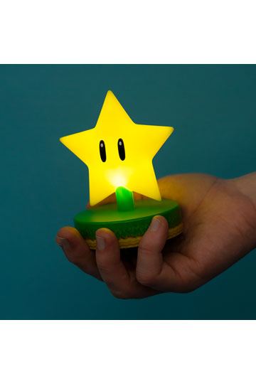 Super Mario - Super Star (V2) - Icon Light 10cm