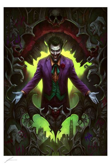 DC Comics: The Joker - Wild Card - Art Print 46 x 61cm  **Unframed**