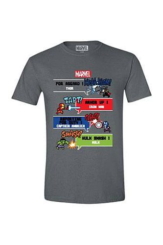 Avengers - T-Shirt - 8 Bit - Size: X Large (XL)