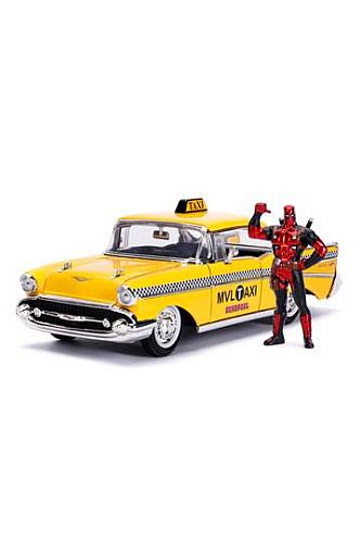 Deadpool - Diecast Model 1/24 - Deadpool Yellow Taxi