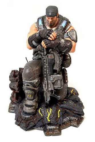 Gears of War 3 - Collector's Edition - PVC Statue - Marcus Fenix 28cm