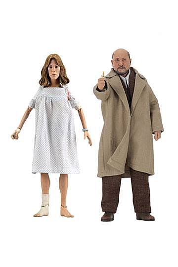 Halloween 2 - Retro Action Figure 2-Pack - Doctor Loomis & Laurie Strode 20cm