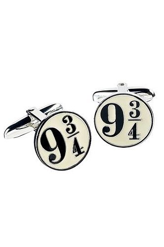 Harry Potter - Cufflinks - Platform 9 3/4 (Sterling Silver)