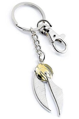 Harry Potter - Keychain - Golden Snitch (silver plated)