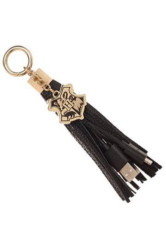Harry Potter - USB Charging Cable - 3in1 with Keychain - Hogwarts