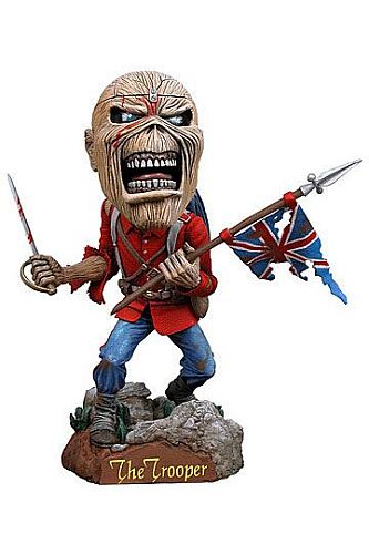 Iron Maiden - Head Knocker Bobble-Head - Eddie The Trooper 18cm