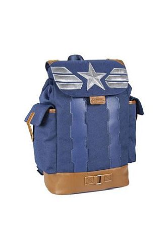 Marvel - Captain America (Silver Badge) - Backpack