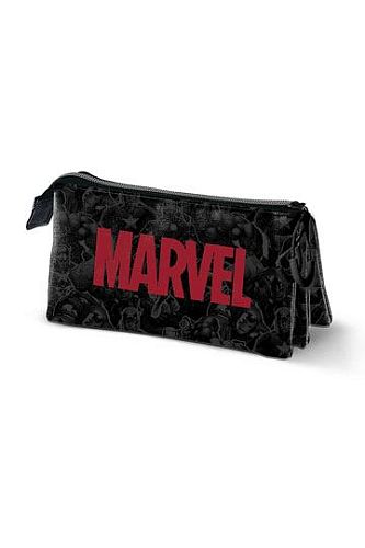 Marvel - Pencil Case - Marvel Logo Triple