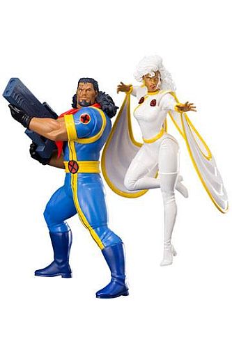 Marvel - Universe ARTFX + Statue 1/10 2-Pack Bishop & Storm (X-Men '92) Figures 20 cm