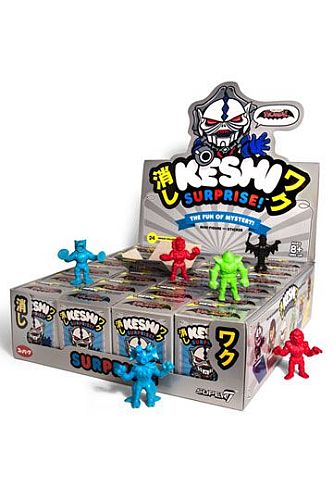 Masters of the Universe - Mini Figures 4cm - Evil Horde Keshi Surprise SDCC 2018 Display (24 Figures)