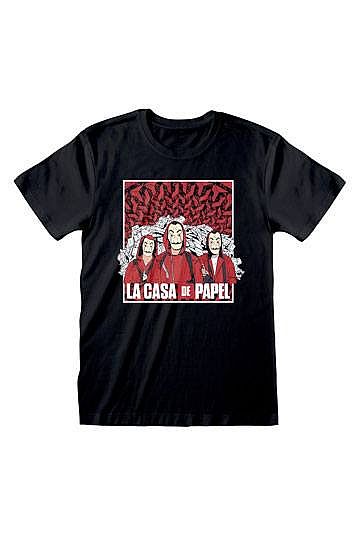 Money Heist - T-Shirt Group Shot - Size: Large (L)