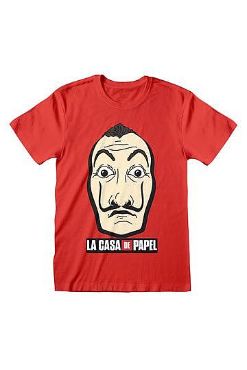 Money Heist - T-Shirt Mask & Logo - Size: X Large (XL)