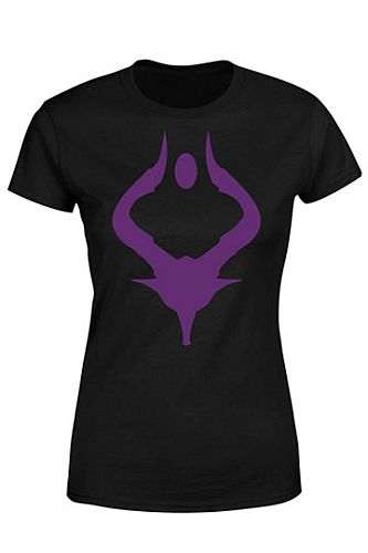 Magic The Gathering - Ladies T-Shirt - Bolas Purple Silhouette - Size: Large (L)