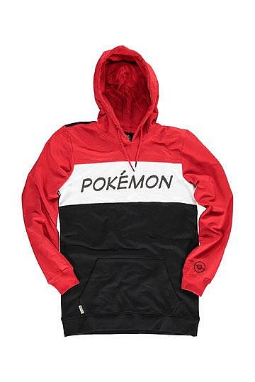 Pokémon - Hooded Sweater Colour Block - Size: Large (L)