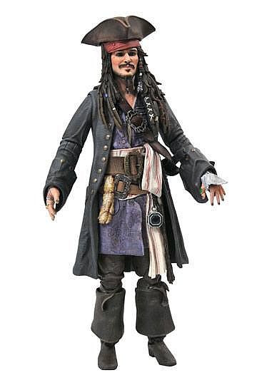 Pirates of the Caribbean - Deluxe Action Figure - Jack Sparrow 18cm