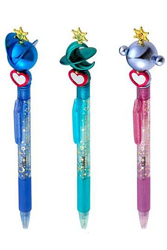 Sailor Moon - Power Ball Pen 3-Pack - Pretty Guardian Planet