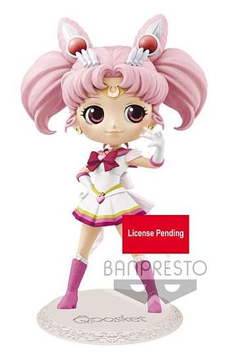 Sailor Moon: Eternal The Movie - Q Posket Mini Figure - Super Sailor Chibi Moon (Ver. A) 14cm