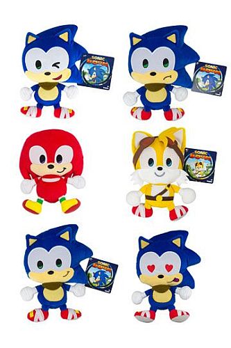 Sonic Boom - Plush Figures 20cm - Emoji Assortment A7 (6 Plushes)