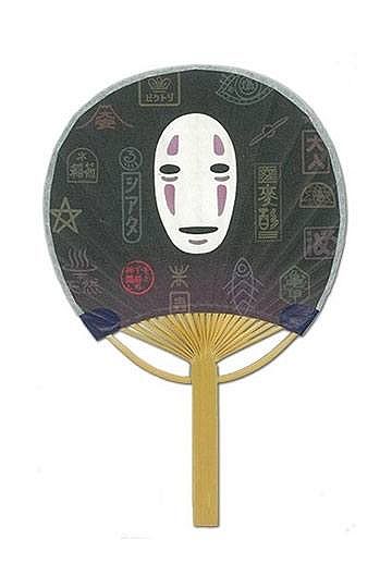 Spirited Away - Fan - No Face and Signboard