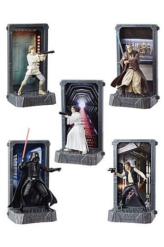 Star Wars - Black Series Titanium Series - Diecast Figures 2017 Wave 1 Assortment (6 Random Action Figures) 10cm