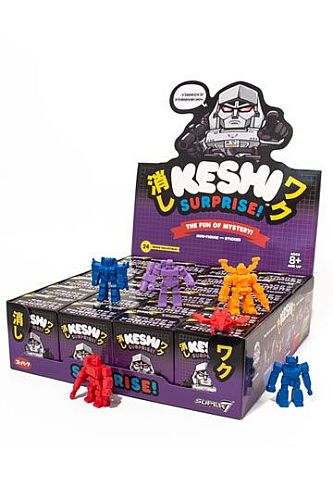 Transformers - Mini Figures 4 cm - Keshi Surprise Decepticons Display (24 Figures)