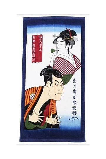 Ukiyo-e - Towel - Japop Ukiyo-e 50 x 100cm