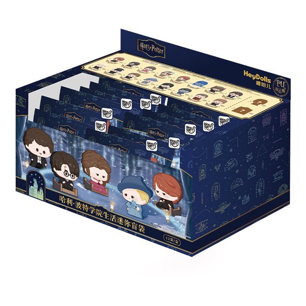 HeyDolls: Harry Potter Series - House Life - Mini Figures Blind Bag - Display (12 Blind Bag)