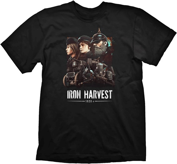 T-Shirt - Iron Harvest: Factions - Black - Size: XX-Large (XXL)