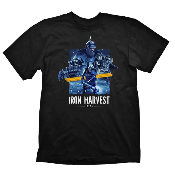 T-Shirt - Iron Harvest: Saxony - Black - Size: Small (S)