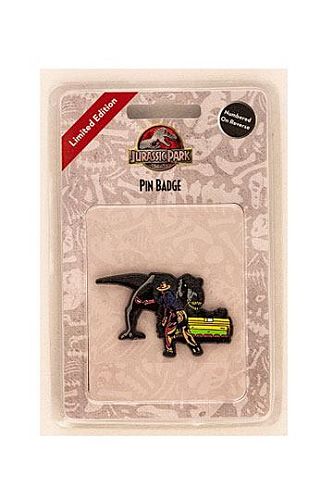 Jurassic Park - Pin Badge - Alan & T-Rex