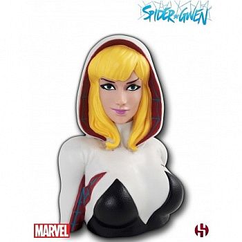 Marvel - Spider-Gwen - Deluxe Bust Bank