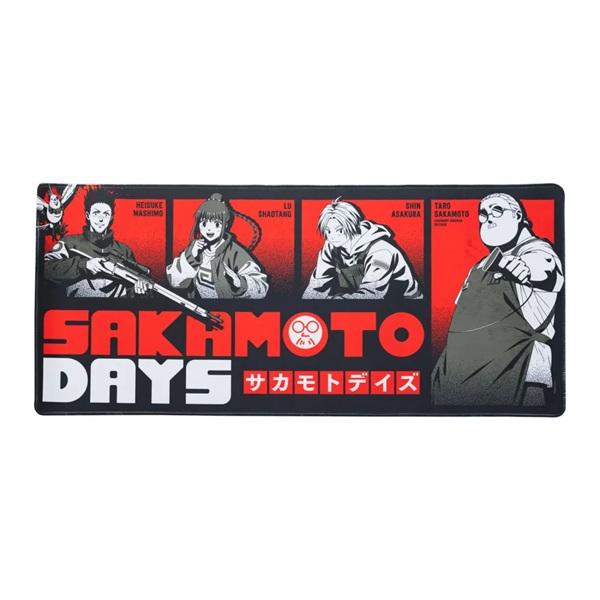 Sakamoto Days - XL Mousepad/Musemåtte