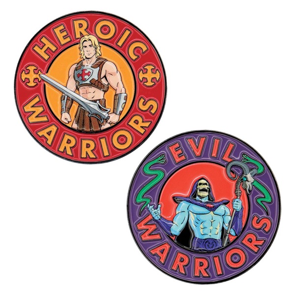 Fanattik: Masters of the Universe 2026 - He-Man & Skeletor Coin - Limited Edition