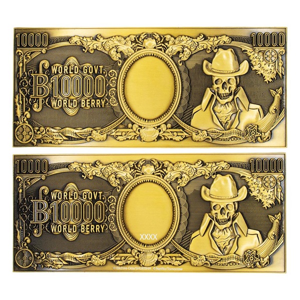 Fanattik: One Piece - 10,000 World Berry Metal Banknote