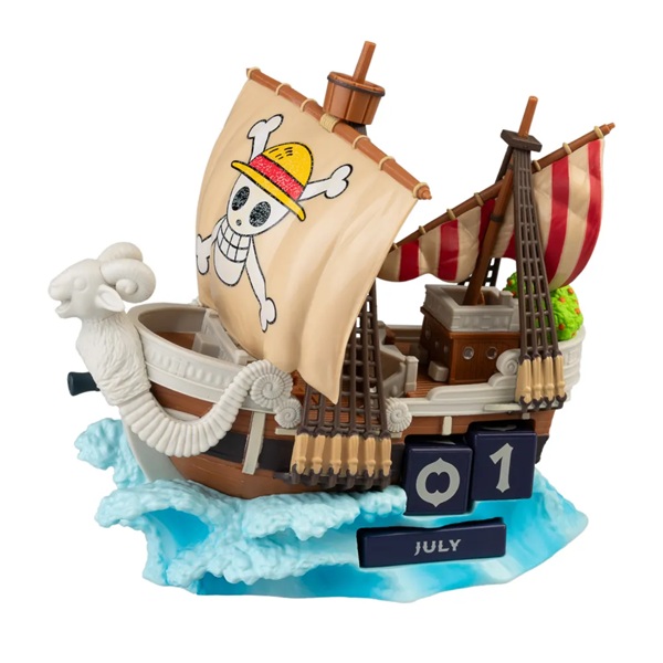 One Piece - Going Merry - 3D Perpetual Calendar