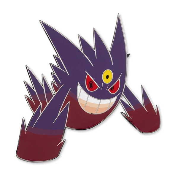 Pokémon - Giant Pins: Mega Gengar - Pokémon Center Oversize Pin Badge