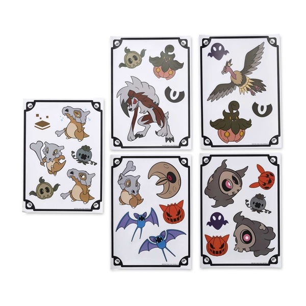 Pokémon - Cubone - Pokémon Center Halloween Window Clings (5-Pack)